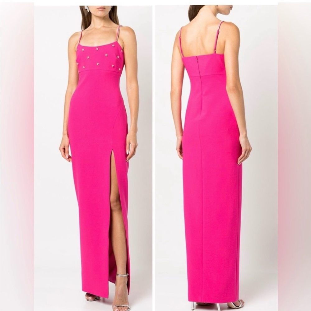 Likely Pink Embellished Tara Gown SIZE US 0, XS